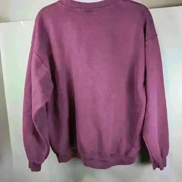 Unisex Send Noods Longsleeve Maroon Sweater -  Size Large With Measurements - Picture 4 of 6